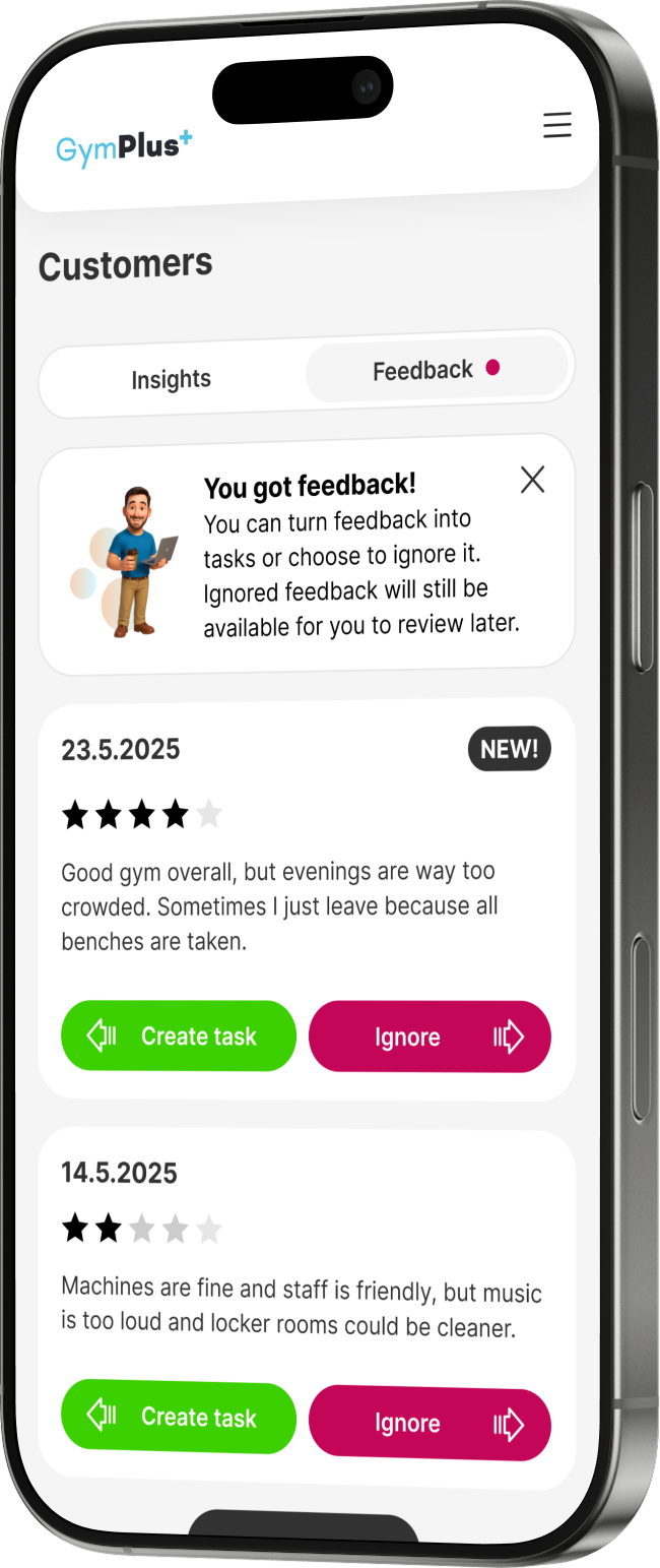 Customer satisfaction detail