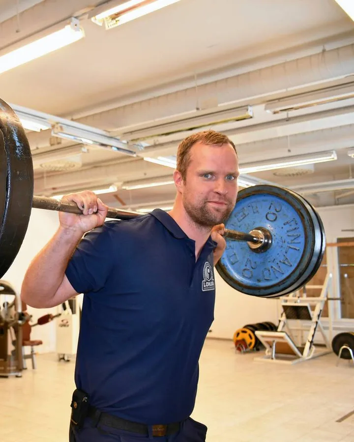 Tomas Söderlund at Lohjan Liikuntakeskus